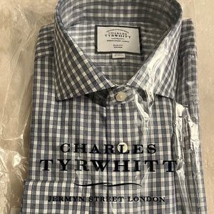 CHARLES TYRWHITT Slim fit non-iron dress shirt